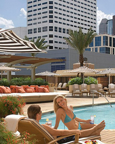 Four Seasons Houston Texas Pool shot